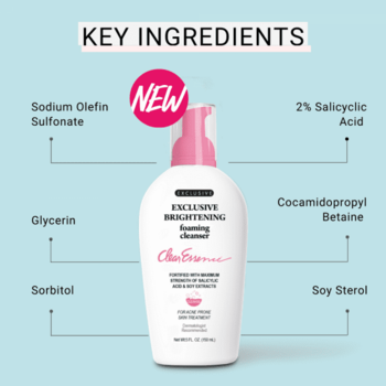 Exclusive Brightening Foaming Cleanser
