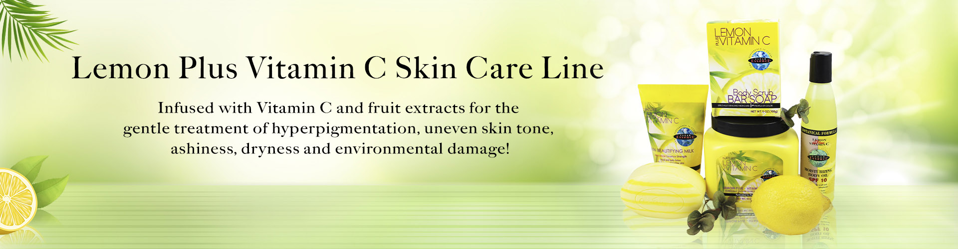 Clear Essence Lemon Plus Vitamin C Skin Care Line