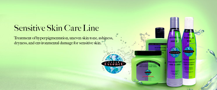 Clear Essence Sensitive Skin Care Line