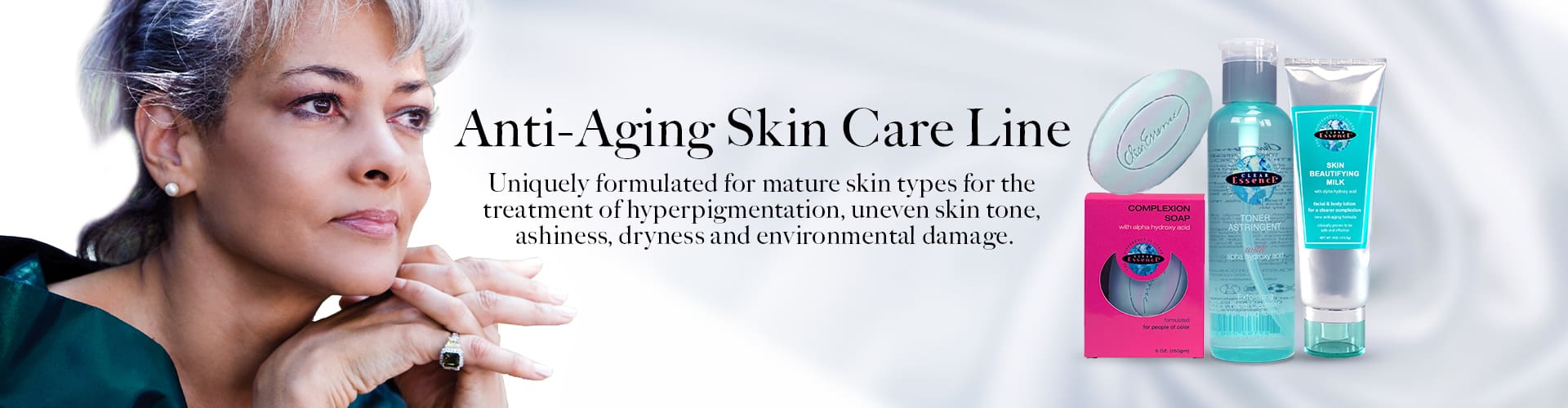 Clear Essence Anti-Aging Skin Care Line
