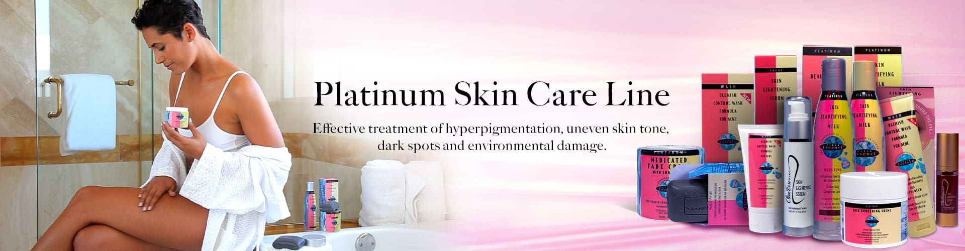 Clear Essence Platinum Skin Care Line