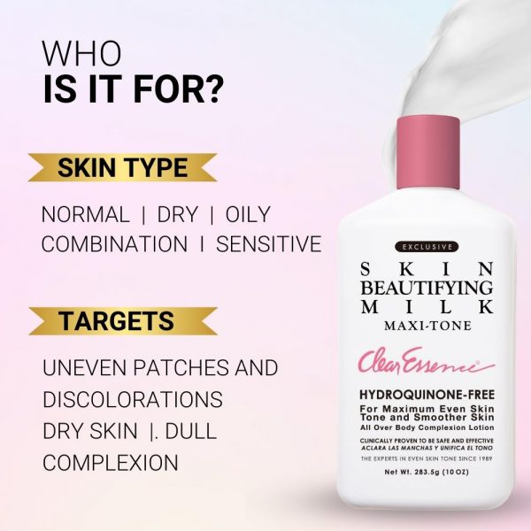 Who is it for - Skin Beautifying Milk