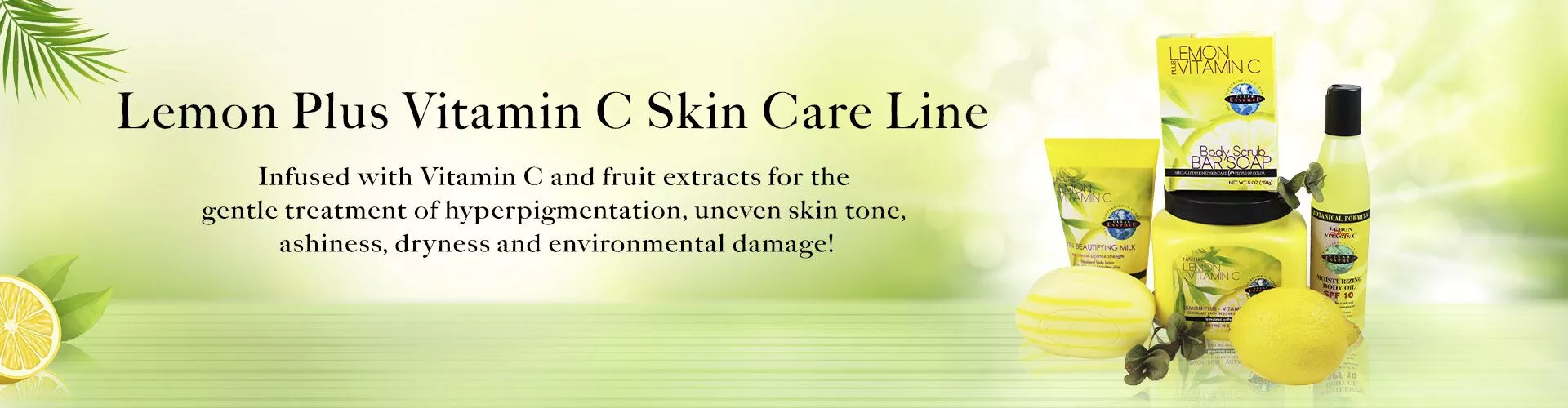 Lemon Plus Vitamin C Skin Care Line
